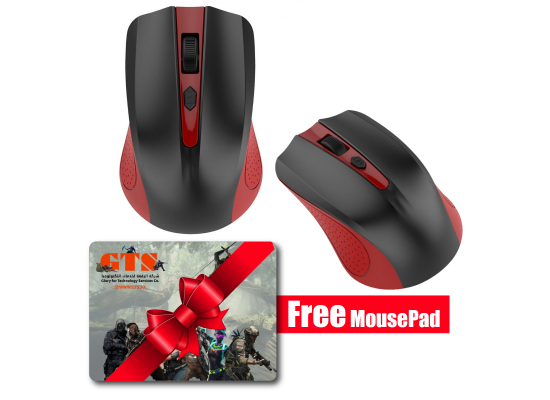 GTS Mouse  Wireless ARROW  Red
