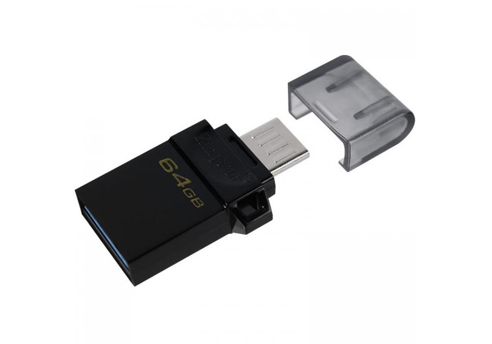 kingston flash OTG 64GB DT MicroDuo 3 Gen2 + microUSB (Android/OTG)
