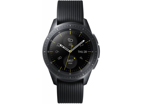 Samsung - Galaxy Watch 1.2 inch BT 42mm - Black with Black Strap