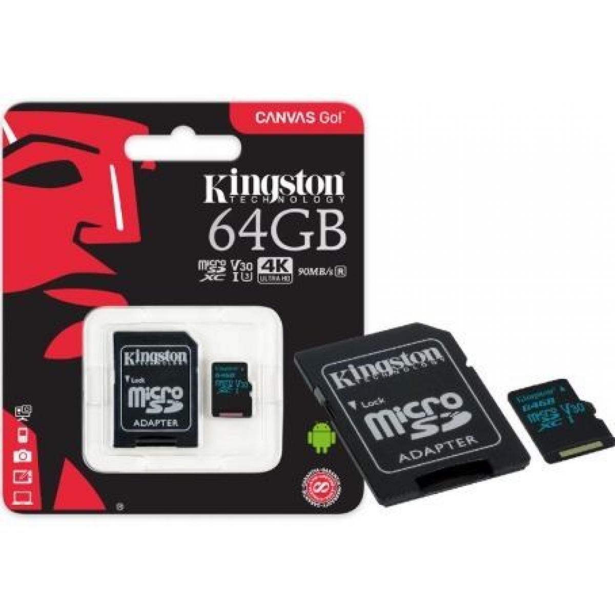 Uhs 3 память. MICROSD Kingston 64. Карты памяти Kingston Micro 64gb. 1 Карта памяти Kingston MICROSDXC 64 ГБ.