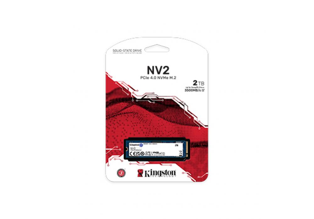 Kingston NV2 M.2 2280 PCIe NVMe SSD/2TB Up to 3500 MB/s