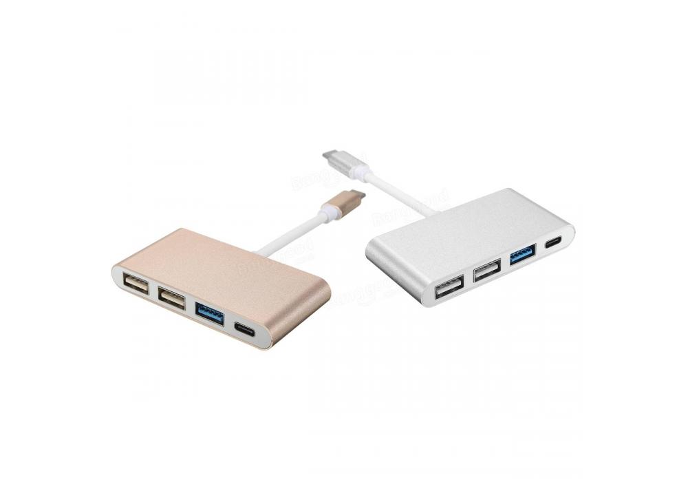 Converter Type-C to 3 Port USB USB-C