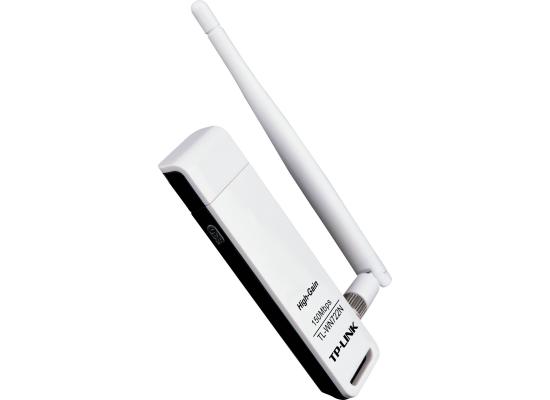 TP-LINK Wireless USB Adapter High Gain 150Mbps TL-WN722N