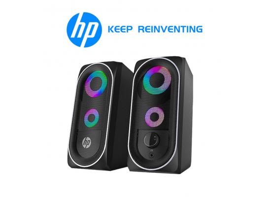  HP DHE-6001 RGB Backlit Gaming Stereo Speakers 