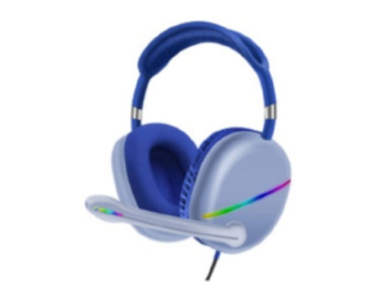  Headset Gaming AKZ025 RGB Blue