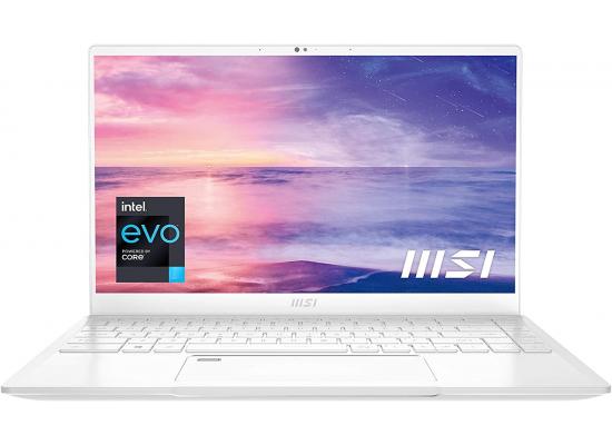 Laptop MSI Prestige 14 Evo  Core i7 11th Generation GTX 1650 4GB DDR6 White