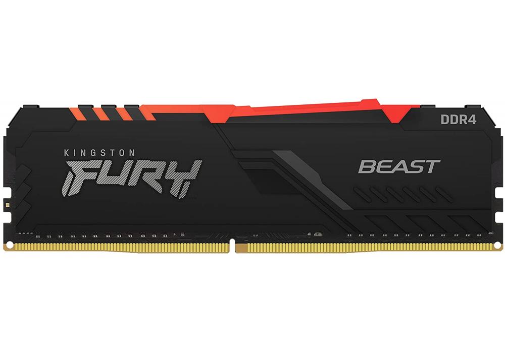 Kingston RAM FURY For Desktop Beast RGB 8GB 3200MHz