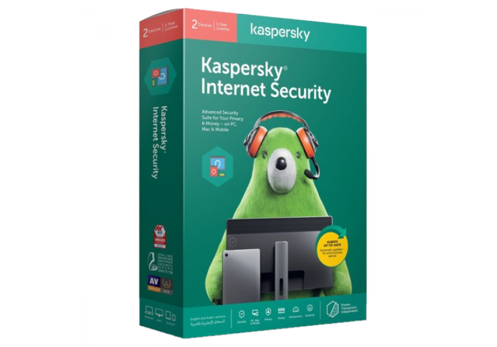 Kaspersky Anti-Virus 2020 2 Devices